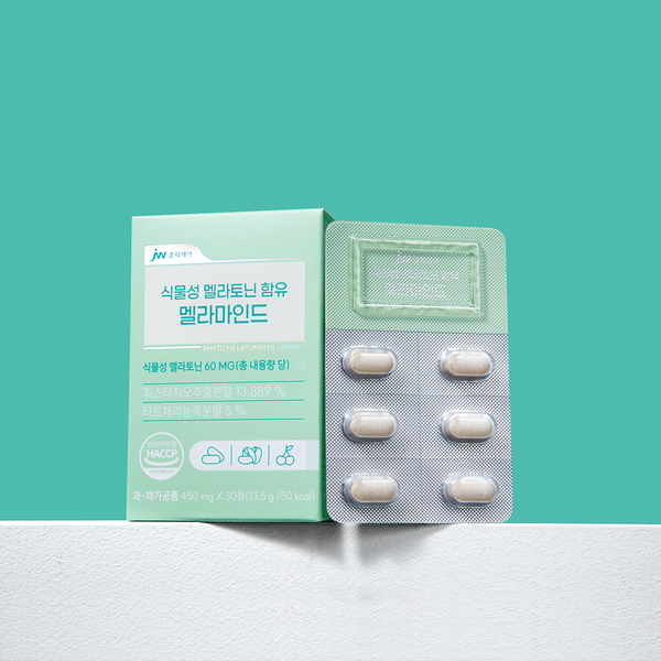 식물성 멜라토닌 함유 멜라마인드.(사진=JW중외제약)