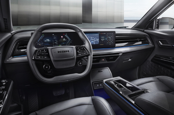 액티언 HEV 인테리어. 사진=KG모빌리티