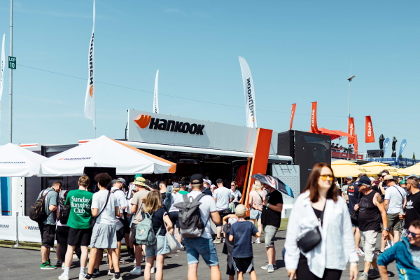 뉘르부르크링 24시 한국(Hankook) 브랜드관. 사진=한국앤컴퍼니그룹 제공