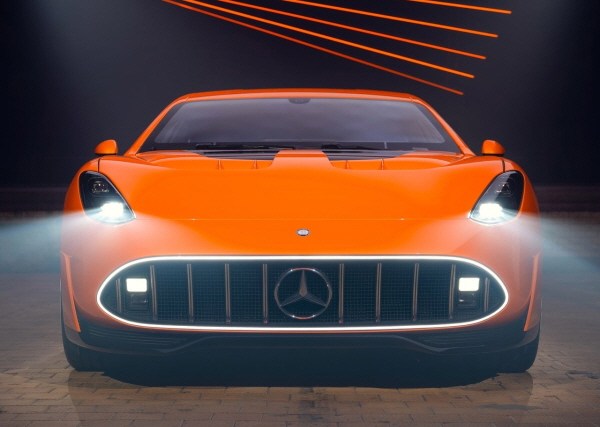 AMG GT XX의 정면. 사진=0메르세데스-벤츠