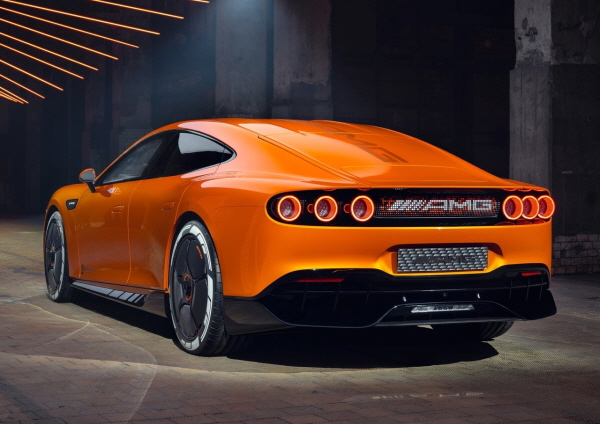 AMG GT XX의 후면. 사진=메르세데스-벤츠