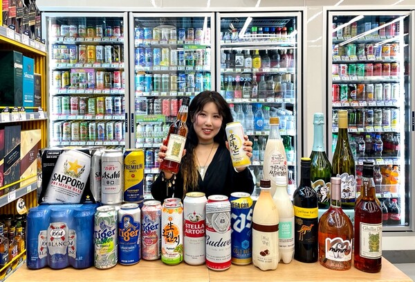 CU가 이달 대규모 주류 행사를 시작했다. 사진=BGF리테일 제공