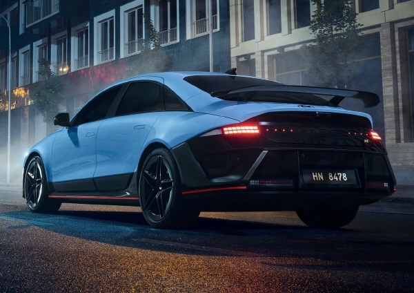 아이오닉 6 N의 후면. 사진=현대차