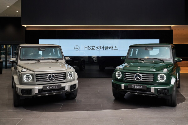 G 450 d MANUFAKTUR HS효성에디션. 사진=HS효성더클래스 제공