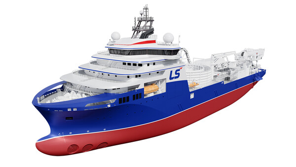 LS마린솔루션 신규 포설선(CLV) 조감도. 사진=LS전선