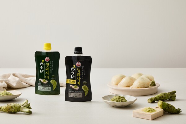 오뚜기가 생와사비 고유의 맛과 식감을 살린 프리미엄 냉장 ‘생와사비’ 2종을 출시했다. 사진=오뚜기