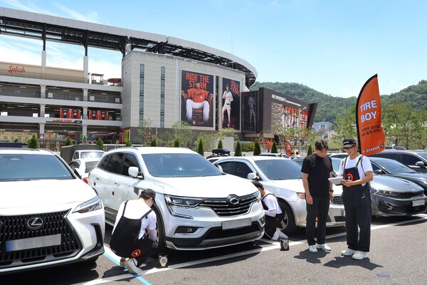 타이어 안전점검 캠페인 참고 이미지. 사진=한국타이어앤테크놀로지