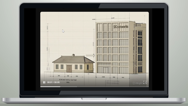 SK네트웍스가 24일 유튜브 채널에 공개한 '인공지능(AI) 활용 홍보영상 제작기'에 담긴 영상 편집 이미지. 사진=SK네트웍스