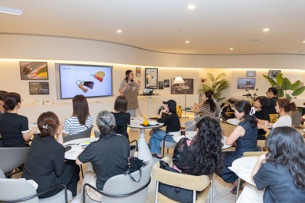 혼다코리아 '더 고'에서 가죽 공에 클래스가 진행되고 있다. 사진=혼다코리아 제공