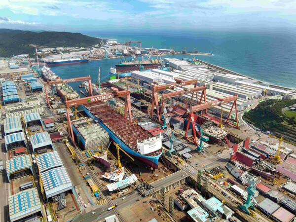 HD현대중공업 야드 전경. 사진=HD현대중공업