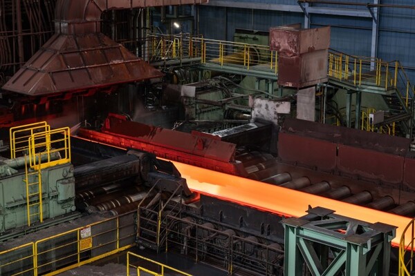 광양제철소 후판공장 고망간(Mn)강 생산공정. 사진=포스코홀딩스