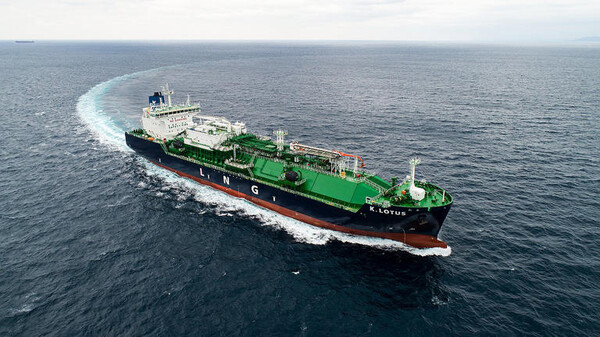HD한국조선해양의 액화천연가스(LNG) 벙커링선 사진=HD현대