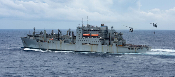 HD현대중공업이 MRO 사업을 진행할 미 해군 7함대 소속 'UNUS 앨런 셰퍼드'함. 사진=HD현대