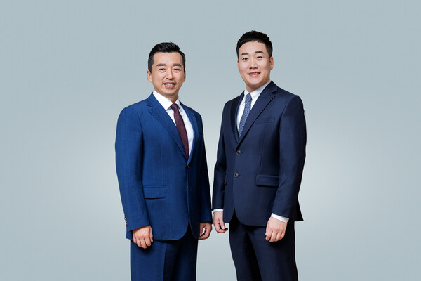 곽도연(좌)·김철환(우) 바디프랜드 공동 대표이사.(사진=바디프랜드)