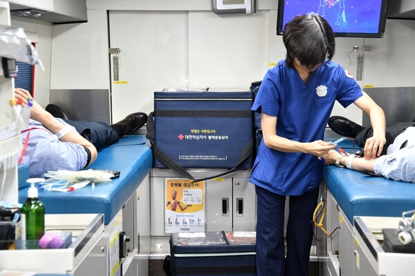 한미 사랑의 헌혈(사진=한미그룹)