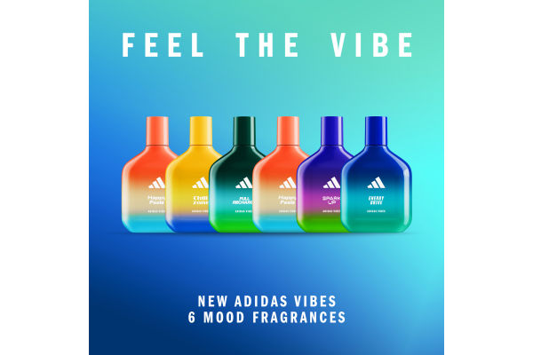 LG생활건강 신규 향수 컬렉션 ‘아디다스 바이브’ 6종. 사진=LG생활건강 제공