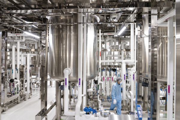 한미약품 평택 바이오플랜트 내부 시설 모습.(사진=한미약품)