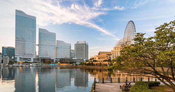 삼성전자 패키징 연구소가 들어설 일본 요코하마시 미나토미라이21지구. 사진=삼성전자