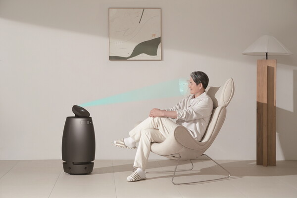 나무엑스의 웰니스 로봇 제품 연출 이미지. 사진=SK인텔릭스