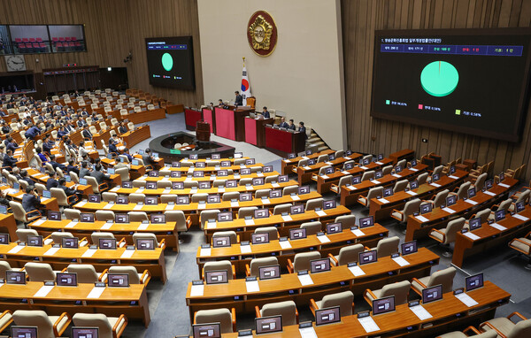 국회 본회의 모습. 사진=연합뉴스 
