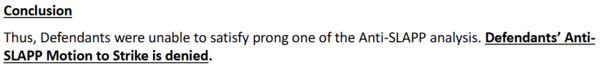 사진=미국 캘리포니아주(州) 콘트라코스타 카운티 상급법원 예비결정문 발췌
