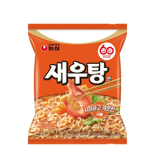 농심이 봉지면 ‘새우탕면’을 오는 15일 출시한다. 사진=농심