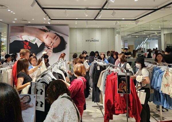 더현대 글로벌 일본 팝업 현장. 사진=현대백화점 제공