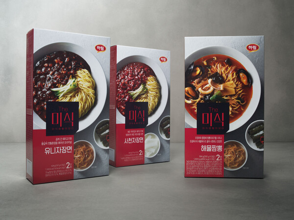 하림이 중식당에서 맛보는 정통 짬뽕의 풍미를 그대로 재현한 ‘The미식(더미식) 해물짬뽕’을 출시했다. 사진=하림