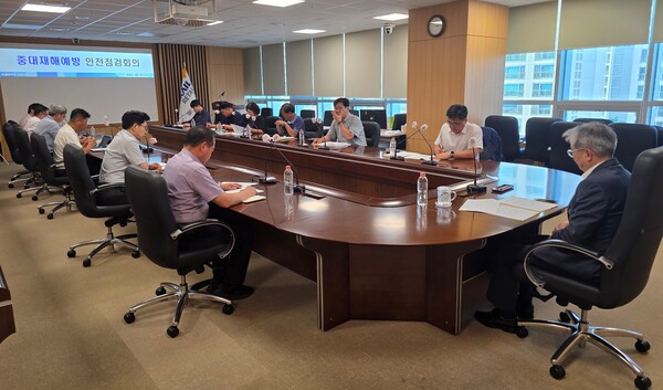 코레일유통이 본사에서 ‘중대재해 예방 안전점검회의’를 개최했다. 사진=코레일유통 제공