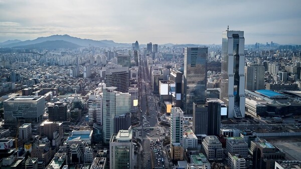 강남 테헤란로 전경. 사진=게티이미지뱅크