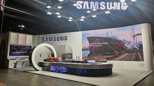 삼성중공업 가스텍 2025 전시부스 전경. 사진=삼성중공업