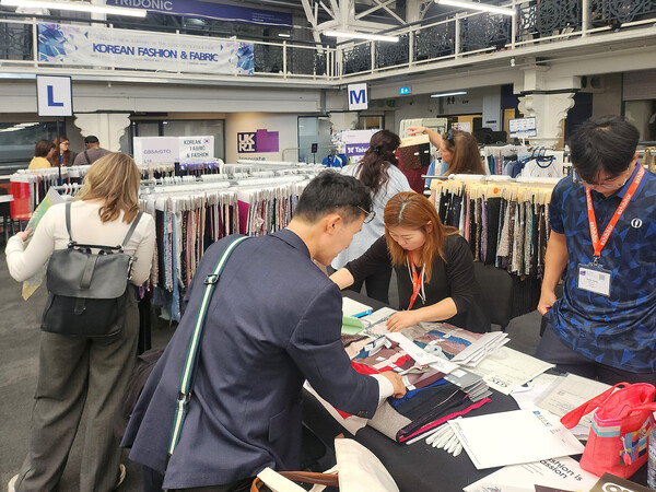 경과원, 영국 런던 텍스타일 페어 경기도 공동관