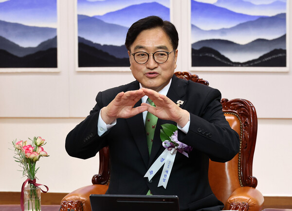 우원식 국회의장은 SNS를 통해 한 전 대표 주장에  “알고도 사실을 왜곡하는 거라면 명예훼손”이라고 직격했다. 사진=연합뉴스 