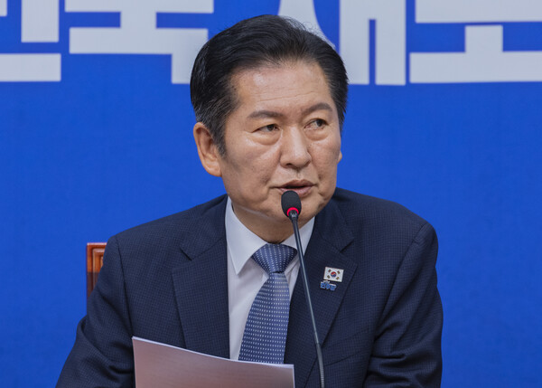 정청래 더불어민주당 대표가 징역 2년을 구형받은 나경원 국민의힘 의원을 향해 직격탄을 날렸다. 사진=연합뉴스 