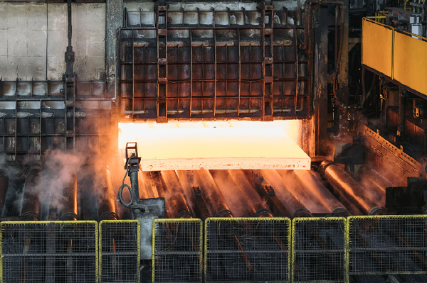 포스코 포항제철소의 후판 생산 공정 모습. 사진=포스코