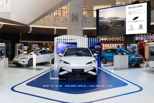 BYD 테크 라운지. 사진=BYD코리아 제공