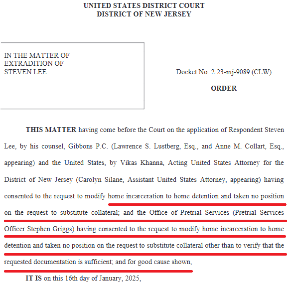 사진=미국 뉴저지주(州) 연방 지방법원 결정문 발췌