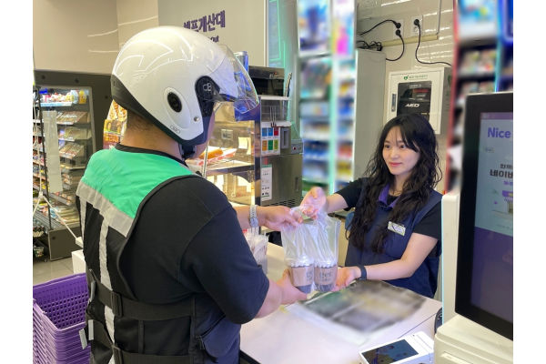 CU가 get 커피 배달 서비스를 배민스토어를 통해 개시한다. 사진=BGF리테일 제공