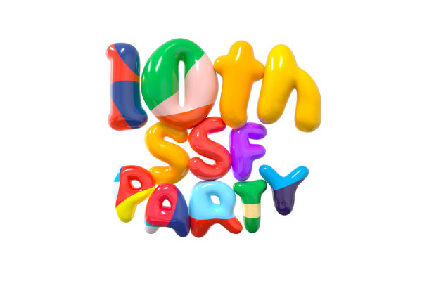 SSF샵 10주년 파티 로고. 사진=삼성물산 패션부문 제공