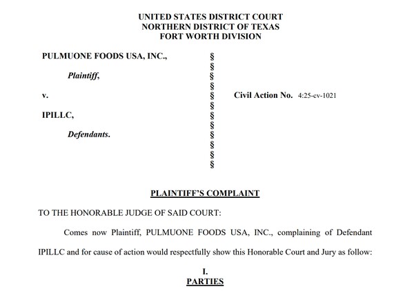 풀무원푸드USA가 미국 운송회사를 상대로 콜드체인 붕괴 소송을 제기했다. 사진=텍사스 북부 지방법원