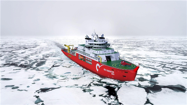 차세대 쇄빙연구선 조감도. 사진=해양수산부