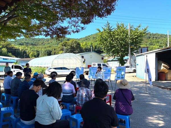 벼흰잎마름병 저항성 벼 품종 현장 평가회 (사진제공=보성군)