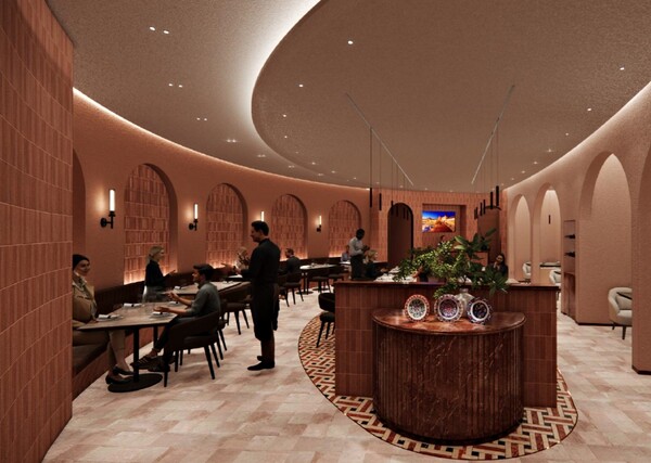 서울시 송파구 신천동에 위치한 잠실 에비뉴엘 6층에 오픈한 라콘차 매장 투시도. 사진=롯데백화점 제공