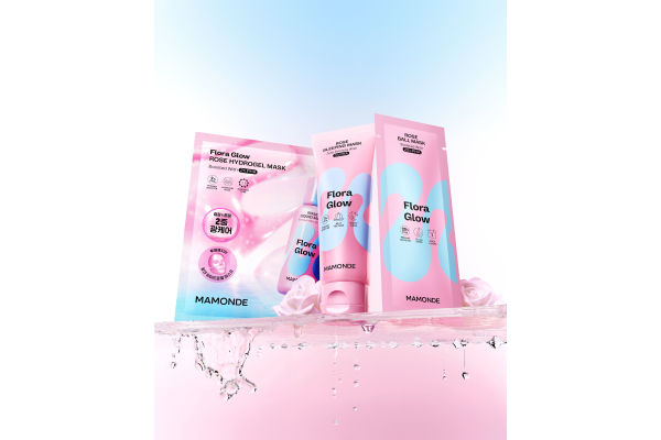 마몽드가 '플로라 글로우 로즈' 라인에서 로즈 PHA 성분을 중심으로 한 마스크 신제품 3종을 출시했다. 사진=아모레퍼시픽 제공