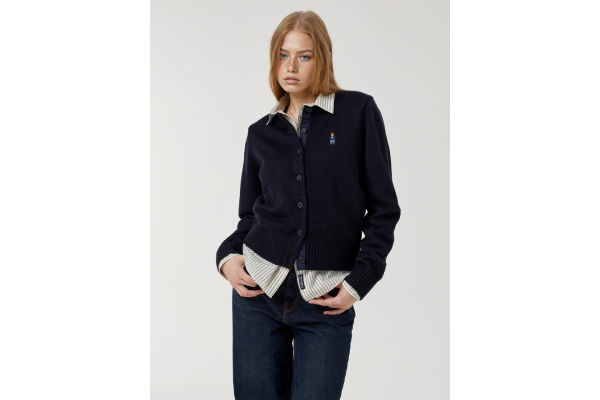 이랜드 후아유, 25FW 가디건 화보. 사진=이랜드 제공