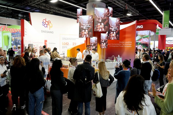 대상이 지난 4일부터 8일(현지 시간)까지 독일 쾰른에서 열린 세계 최대 식품 박람회 ‘아누가 2025(ANUGA 2025)’에 참가해 성공적으로 부스를 운영했다. 사진=대상