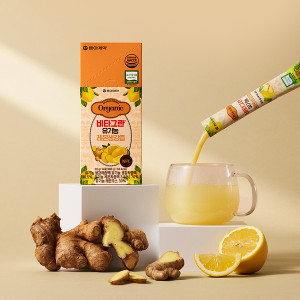 비타그란 유기농 레몬생강즙.(사진=동아제약)