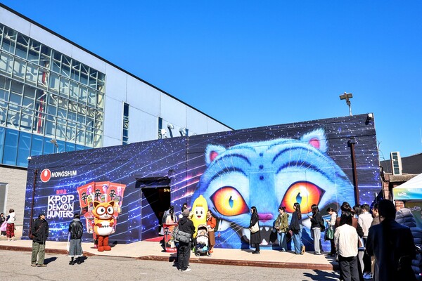 농심 미국 뉴욕 KOOM 2025 플래그십 부스. 사진=농심