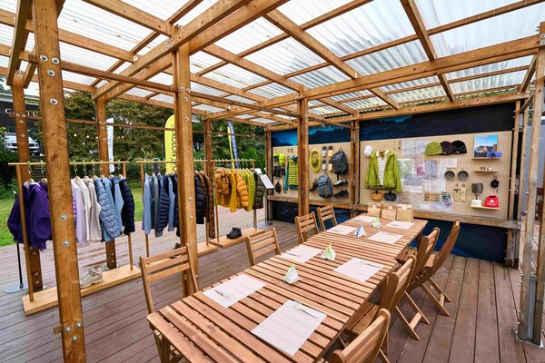 코오롱스포츠 BPL 시리즈 팝업 전경. 사진=코오롱FnC 제공