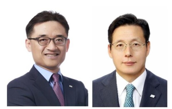 김미섭(왼쪽)·허선호 미래에셋증권 대표이사. 사진=미래에셋증권